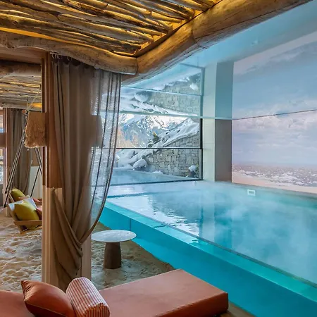 De Luxe A Avec Piscine Et Personnel 15 Pers - Fr-1-562-71 Chalet Courchevel