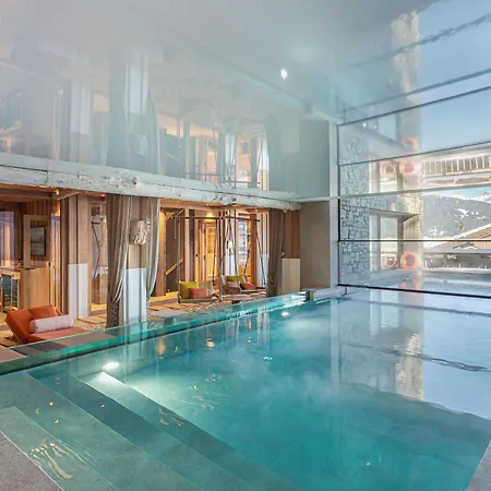 De Luxe A Avec Piscine Et Personnel 15 Pers - Fr-1-562-71 Chalet Courchevel