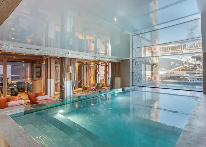 De Luxe A Avec Piscine Et Personnel 15 Pers - Fr-1-562-71 Dağ evi